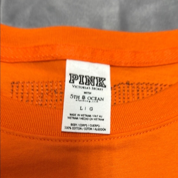 Victoria’s Secret pink brand auburn university long sleeve crew neck size large - Picture 2 of 13